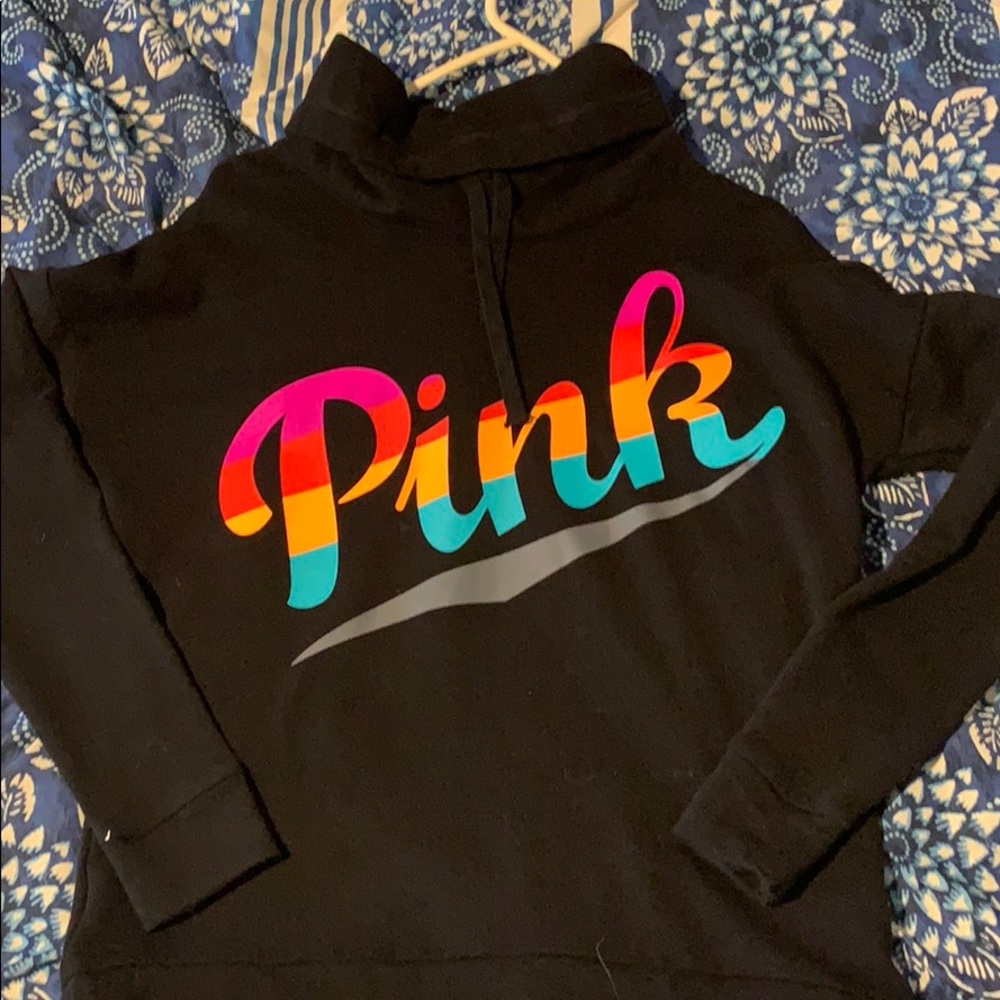 High neck woman’s PINK brand hoodie